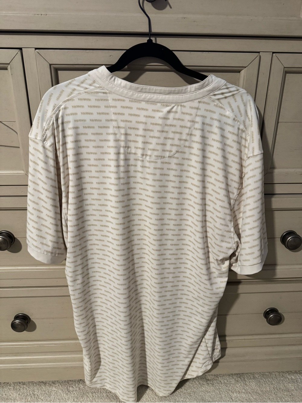 Mantra Men's White Patterned Polo Shirt - Picture 2 of 3